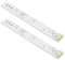 OTOTEC Lot de 2pcs Bandes Lumineuses LED pour Réfrigérateur 0064001827 Pièce de Rechange pour Porte d'entrée Compatible avec Haier BCD-575WDBI Porte d'entrée