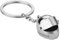 Porte Clef Personnalisable, Porte Clé Personnalisé en Métal, Cadeau Fete des Peres personnalisé, Idée Cadeau St-Valentin, Porte-clés Casque de Moto, Accessoires Moto (Casque Argenté)