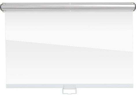 XLHWJCP Klare wasserdichte Rollos, Allwetter Rollo, kabelloses Design, Sicherheitsschutz, einfaches Herunterziehen, für Bad, Küche, Pergola (WxH:50x150cm/19.6x59in)