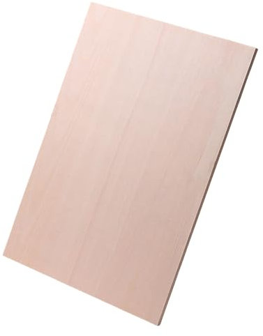 Yooghuge Doppio lato compensato fogli 4 mm o 5 mm per dipingere stencil legna bruciatura e decorazione 150x220mm 220x300mm 300x450mm