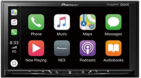 Pioneer MVH-AV251BT Digital Multimedia Video Receiver with 7 Hires Touch Panel Display, Apple CarPlay, Android AUT, Built-in Bluetooth, and SiriusXM-Ready (Does not Play CDs)