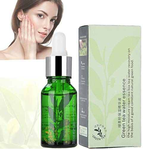 Hautpflegeserum, 15ml Gesicht Serum, Grüner Tee Samen Essenz Serum, Feuchtigkeitsspendende Schrumpfen Poren, Nachtpflege und Repair, für alle Hauttypen