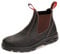 Redback BUSBOK Safety Work Boots aus Australien - mit Stahlkappe - Schwarze Sohle - Unisex - Claret Brown - UK 4.0 / EU 37.0