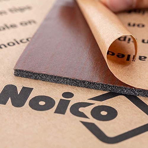 Noico röd 4 mm 3,4 kvm Ljudisolering, värme- och kylisolering, självhäftande skummaterial med sluten cell (PE-skum)
