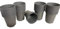 Gone Potty 9cm Recycled/Recyclable Plastic Plant Pots (x50)