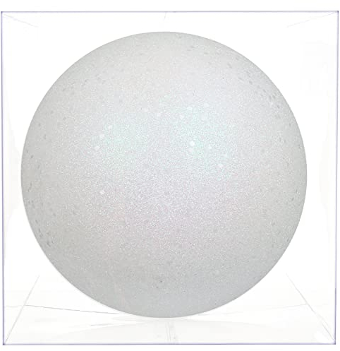 Ø 18CM Weihnachtskugeln Kunststoff 1 Stücke Große Christbaumkugeln Weihnachtsdeko Bruchfest Ornamente Weihnachtsbaumschmuck für Weihnachtsbaum Christbaumkugeln Weihnachtsdekoration Kugeln