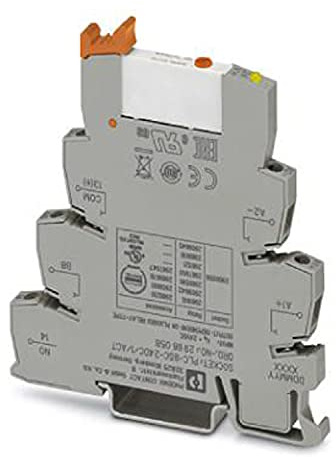PHOENIX CONTACT PLC-RSC-24DC/1/MS/ACT Relaismodul für Ausgabefunktionen, 1 Schließer, Eingangsspannung 24 V DC, 10 Stück