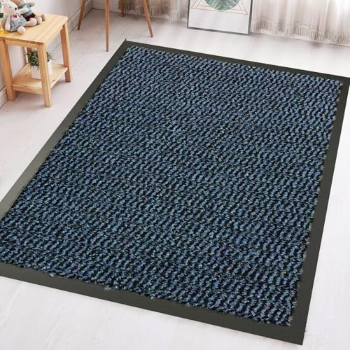 GULLAMBO Carpet Runner – Hallway Runner Rug with Rubber Backing – Non-Slip, Washable Dirt Trapper Durable Polypropylene Floor Rug for Hallway, Entryway, and Corridor – Runner Rugs for Home