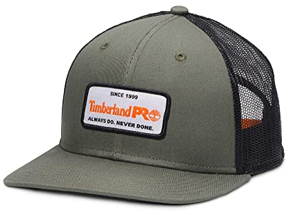 Timberland PRO Unisex-Erwachsene A.d.n.d. Light Logo Mid Profile Cap Trucker-Kappe, Burnt Olive, Einheitsgröße