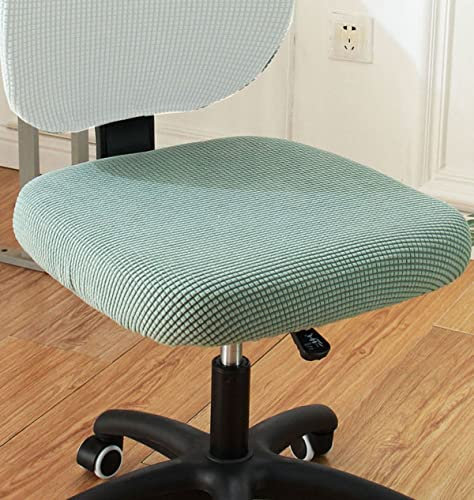 ZZDZW Funda para Silla de Oficina 1/2/4/6 Piezas,Desunido Extraíble Funda para Silla Giratoria Cubierta de Sillas,Elastica Fundas Sillas de Ordenador Protectora de Sillas para Gaming
