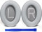 SoloWIT Almohadillas Repuesto para Bose QuietComfort 35 (QC35) y Quiet Comfort 35 II (QC35 II), Cojines con Piel de Cordero más Suave, Espuma de Aislamiento de Ruido, Grosor Añadido (Gris Brillante)