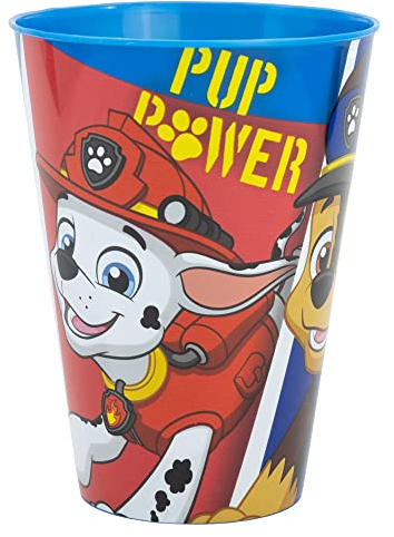GOBELET RÉUTILISABLE POUR ENFANTS EN PLASTIQUE SANS BPA 430 ML | PAW PATROL PUP POWER
