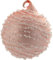 GreenGate Inge-Marie Weihnachtskugel Pale pink 8cm