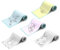 Lovcoyo 5 Rollen Druckerpapier, Mini-Sticker-Druckerpapier, Thermopapier, 57 x 25 mm, Mini Wireless Mobile Instant Printer, weiß/gelb/blau/rosa, Mini-Taschen-Thermo-Pinterpapier