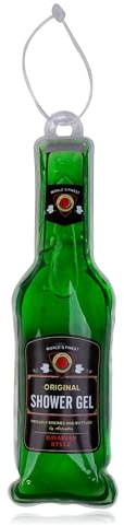 Accentra Maxi-Duschgel AC BREW in Bierflaschen-Optik inkl. Aufhänger, 200ml Duschgel Duft: Oak & Citrus - fantastische Geschenkidee für Vatertag, Geburtstag oder Ostern