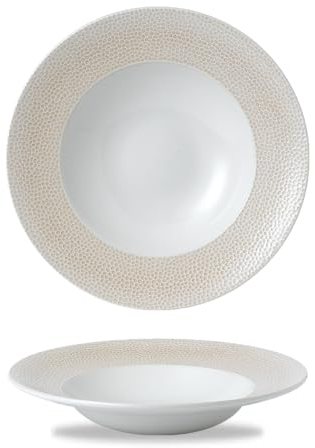 Churchill Küstensand Rund Teller Tief 28cm 46,8cl, 12 Stück