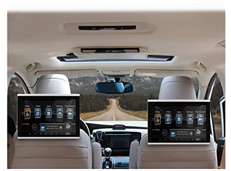 Lecteur DVD portable 10,1 pouces écran externe 11,6 pouces affichage appuie-tête 9 pouces pour voiture (couleur : 1, taille : 9 pouces)