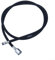 HEIBTENY Manguera de repuesto extensible de 1,5 m para grifo de cocina para grifo de fregadero extensible cabezal pulverizador (Snap-Black)