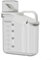 Dog Feeding Bin for Fresh Food Storage, Double Sealed and MoistureProof (White)