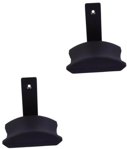 PRETYZOOM 2 Piezas Soporte Para Auriculares Soporte De Computadora Soporte De Auriculares Para Escritorio Soporte Para Monitor De Computadora Auriculares Rosas Aleación De Aluminio Black