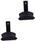 PRETYZOOM 2 Piezas Soporte Para Auriculares Soporte De Computadora Soporte De Auriculares Para Escritorio Soporte Para Monitor De Computadora Auriculares Rosas Aleación De Aluminio Black
