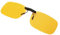 Fimoson Clip On Night Driving Glasses - Polarisierte Anti-Glare Nachtsicht-Sonnenbrille zum Tragen über Korrektionsbrillen