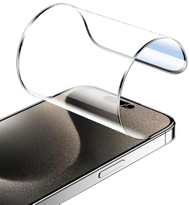 CUFEREDU 3pcs Cerámicas blandas a prueba de terremotos 9D para iPhone 16 Pro Max 5G 6.9 Protectores de pantalla transparentes de alta sensibilidad y alta definición vidrio templado