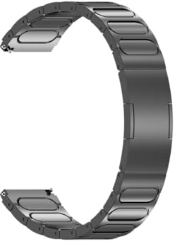 22 mm Titanarmband passend for Huawei Watch GT 5 4 3 2 46 mm Herrenarmband passend for Amazfit T-REX 3 Balance Falcon passend for Garmin Venu 3 Armband(Black)