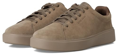 Cole Haan Men's Grand Crosscourt Traveler Sneaker, Morel Suede/Spiced Brown/Irish Coffee, 6.5 UK