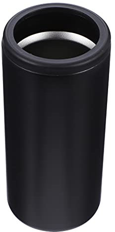 ABOOFAN Taza Termo 12oz Funda De Botella De Cerveza Acero Inoxidable De Vacío Negro Térmico