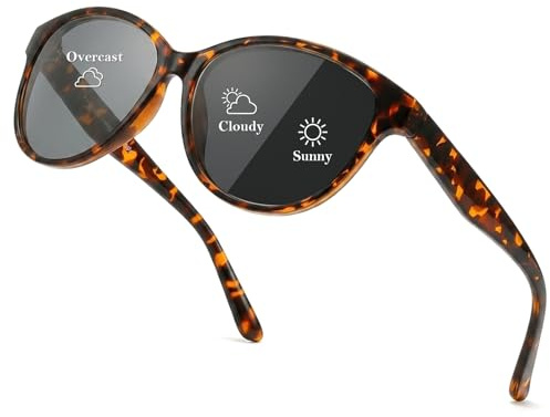 Myiaur Selbsttönende Sonnenbrille Damen Polarisiert UV400 Schutz