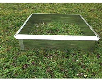 Schneckenblech aus Aluminium Profi-Set 1000 10x1m+4xEckverbinder Schneckenzaun