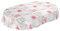 Tischdecke Wachstuchtischdecke Wachstuch Wachstischdecke pflegeleicht abwaschbar Rosen Landhaus Antik Grau Oval 140 x 220cm