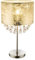 Globo AMY Tischleuchte nickel matt, 1xE27, blattgold, 15187T3