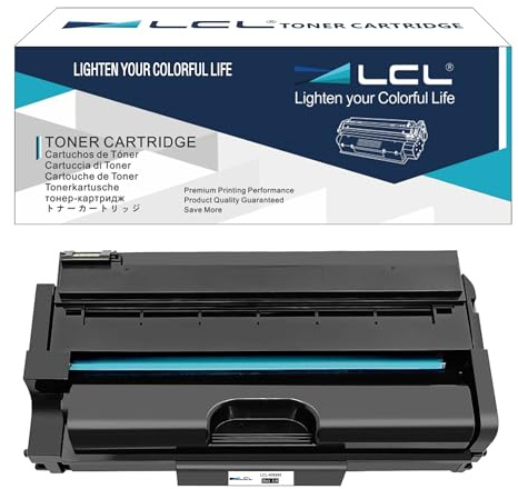 LCL Toner Cartridge 406990 6400 Pages SP3500XE SP3500N SP3500SF | SP3510DN SP3510SF (1 Black) Replacement for Ricoh SP3500XE SP3500N SP3500SF SP3510DN SP3510SF