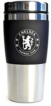 Wizzard Gifts Ltd Chelsea Executive Handle-less Stainless Steel Travel Mug
