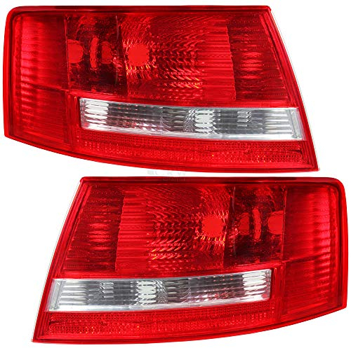 Diederichs ULO Rückleuchten Set für AUDI A6 (4F2, C6) Bj. 05.04-03.11, Halogen, Orange, Glas, Linkslenker, Rechtsverkehr, Auto