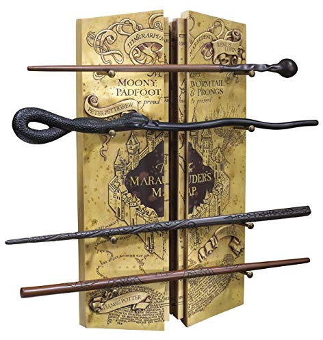 Varita Collecion The Merodeadores + Display 36 X 21 Cm De Harry Potter