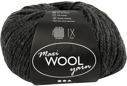 Wolle,HellgrauMelange,L:125m,100g/1Knäuel