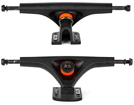 Bolzen V2 Longboard Achsen schwarz 180 mm 50° - 2 STK - Allround RKP Longboard Achsen