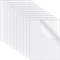 10 Pieces Transparent Acrylic Sheets - 10 x 8 Inch Clear Sheets for Picture Frame Glass Replacement, Table Signs, Calligraphy and Painting, 0.04 Inch Thick