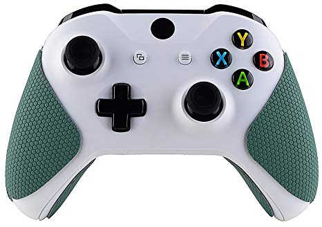 eXtremeRate Grip Adesivo per Xbox One S X Controller Impugnature Maniglia Skin Antiscivolo per Xbox One Joystick-Verde