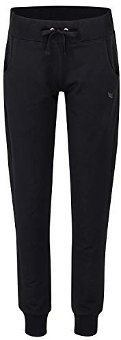 erima Damen Casual Basics Sweathose mit Bündchen, Urban Black, 42