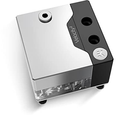 EK EKWB Quantum Velocity 2 DDC 4.2 PWM Pompe et réservoir 1700 CPU Water Block Combo, D-RGB, Nickel + Plexi