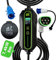 evplug/Chargeur EV Portable Voiture Electrique (Type 2 | 8m | + Adapt. P17 + Minut., 7,4kW | 32A)