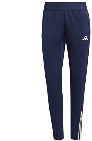 Adidas Womens Tracksuit Pants Tiro 23 Competition Training Tracksuit Bottoms, Team Navy Blue 2/White, IC4609, M