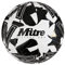 Mitre Ultimax One Fußball | Hyperflow Grooves | Tournierball, Weiß/Schwarz, 5