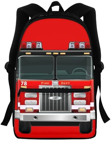 AFPANQZ Kids Backpack with Front Pockets Large Capacity Schoolbag Bookbag Zipper Closure Casual Daypack