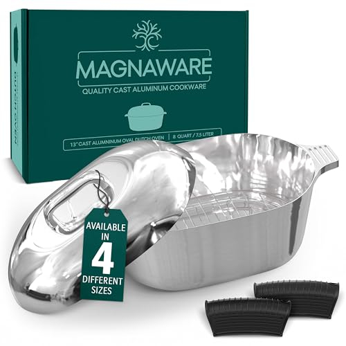 MagnaWare Ovaler Schmortopf aus Aluminium (13 Zoll)