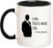 YOLANDEEUROKOK Suits TV-Show-Kaffeetasse, 325 ml, Keramik, Harvey Specter Zitat, Geschenk für Anwälte, Schwarz